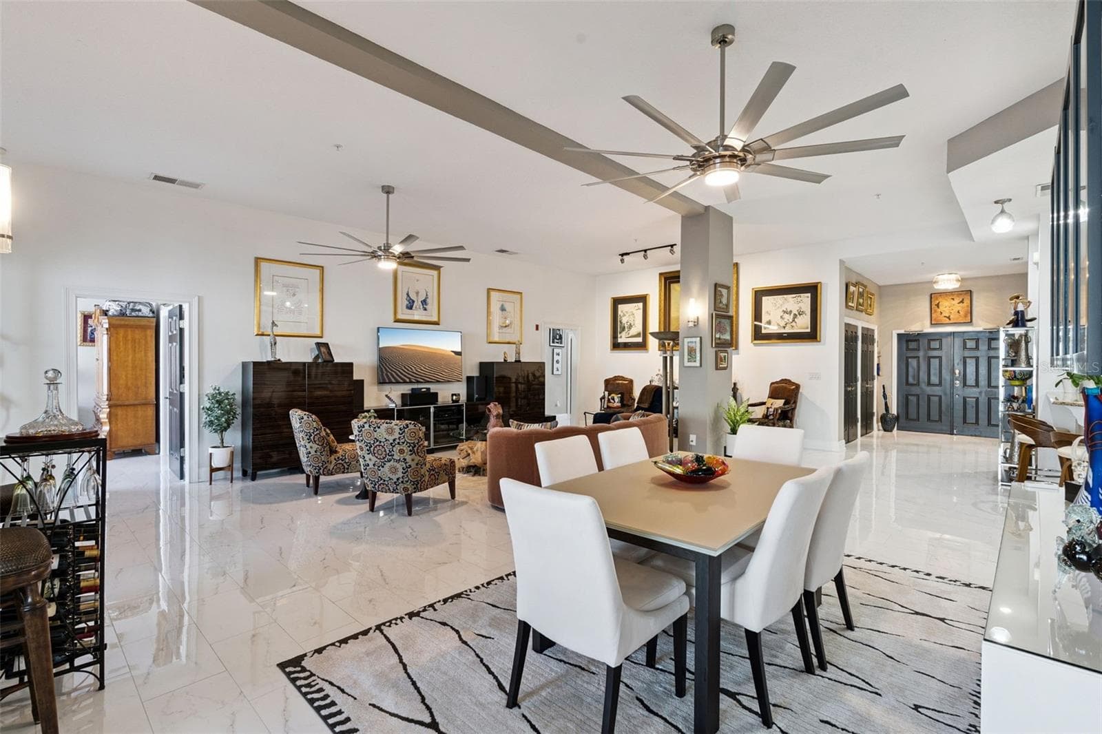 Dining area in Great Room. - 225 W SEMINOLE BLVD #603, SANFORD