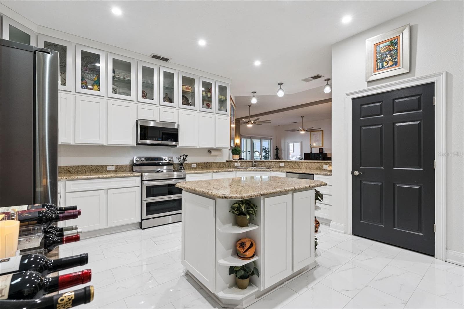 Kitchen island. Oversized pantry with electrical outlet. - 225 W SEMINOLE BLVD #603, SANFORD