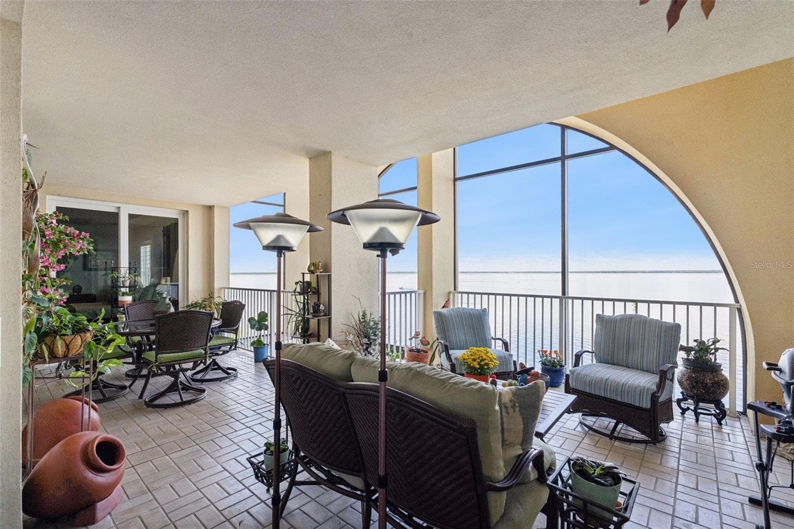 Large screened patio. - 225 W SEMINOLE BLVD #603, SANFORD