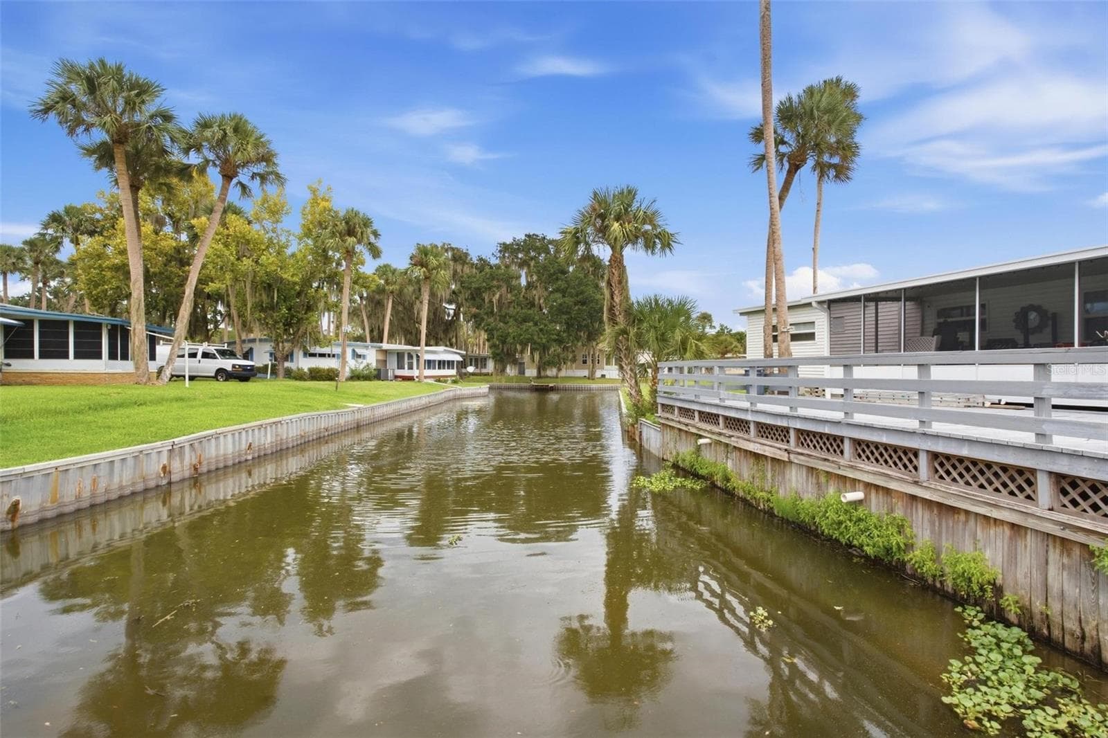 Canal out to Trout Lake - 33 COCOS PLUMOSA DR, EUSTIS