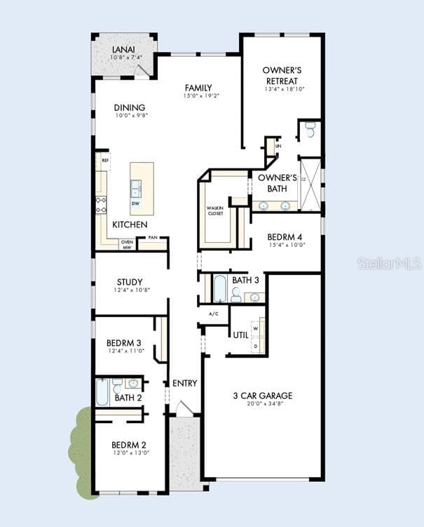 Floor Plan - 5653 COOPERS HAWK CT, ST CLOUD