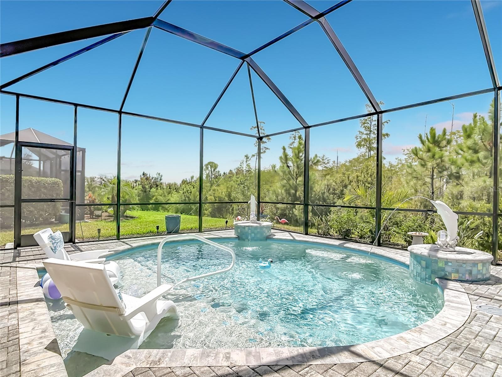 Pool - 213 BLUE STARFISH PL, DAYTONA BEACH