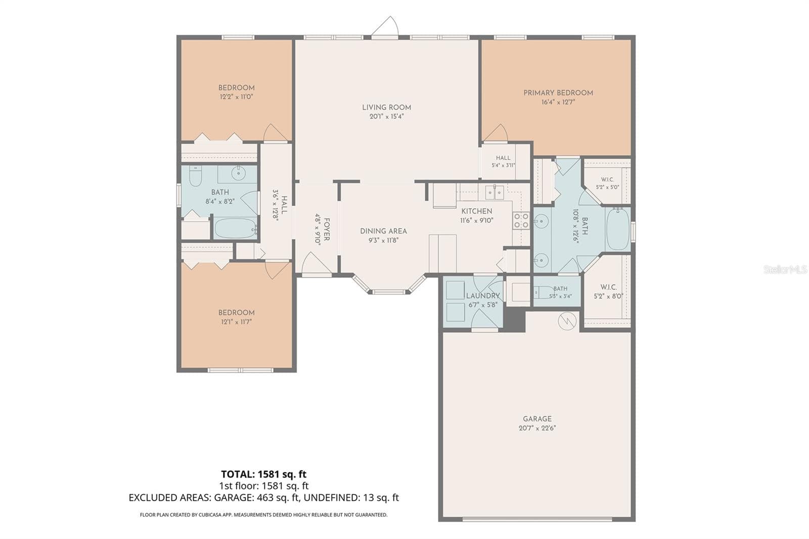 FLOOR PLAN - 12104 NW 162ND DR, ALACHUA