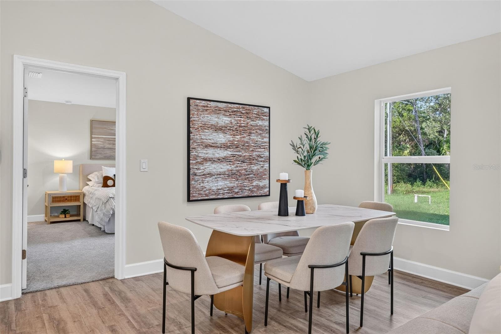 Staged Dining area - 315 LINDON ST, PORT CHARLOTTE