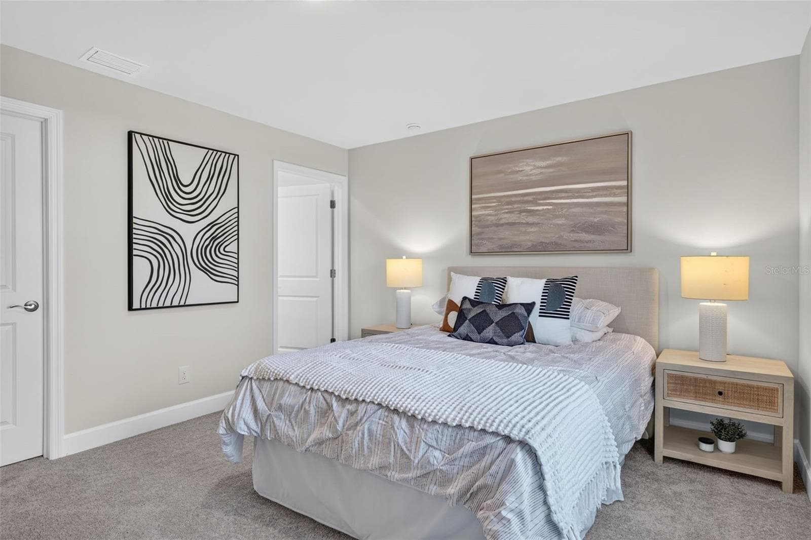 Staged Primary Suite - 315 LINDON ST, PORT CHARLOTTE
