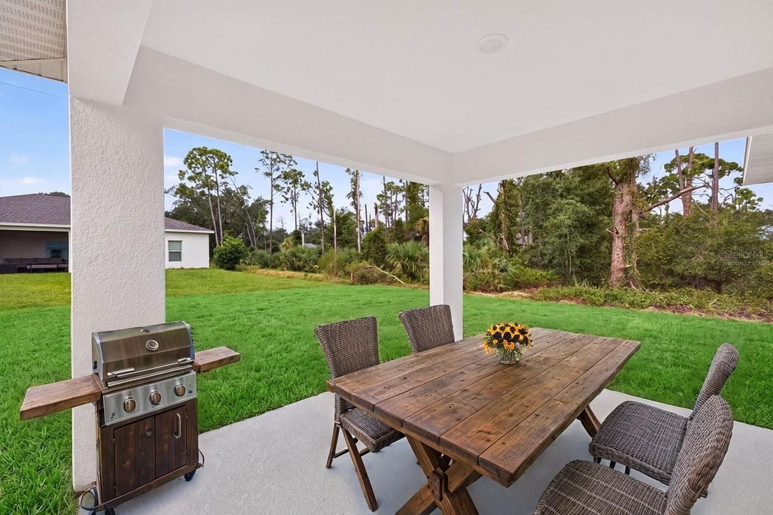 Virtually Staged Lanai - 315 LINDON ST, PORT CHARLOTTE