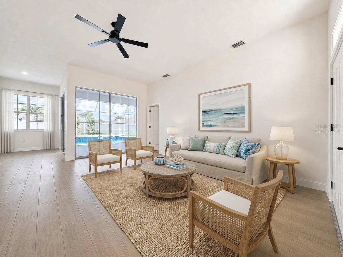 VIRTUALLY STAGED - 316 ORLANDO BLVD, PORT CHARLOTTE