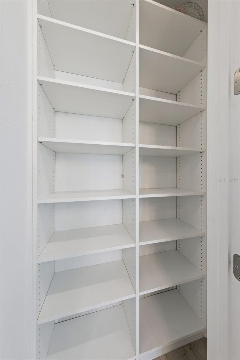 Built-in pantry shelving - 1952 SUNSHINE PEAK DR, MINNEOLA