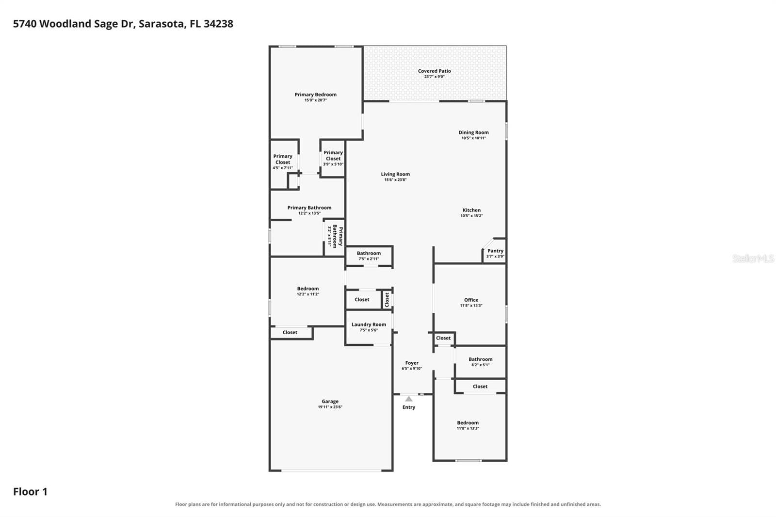 Single Family Residence at 5740 WOODLAND SAGE DR, SARASOTA, photo 36 of 60