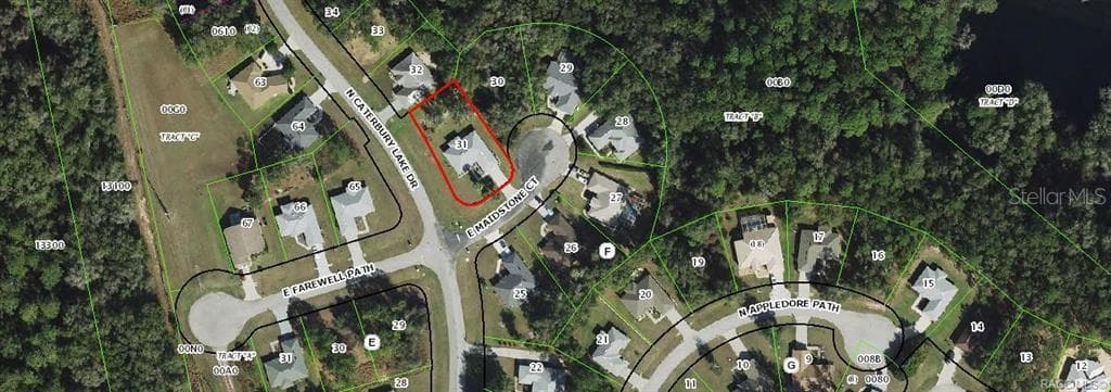 From Citrus County Property Appraiser's Office - 2651 E MAIDSTONE CT, HERNANDO