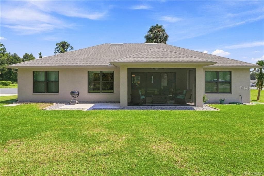 Rear of Home - 2651 E MAIDSTONE CT, HERNANDO