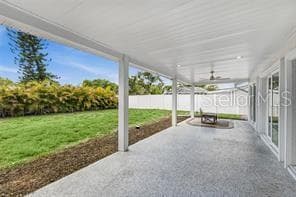 Patio/ Backyard - 206 73RD ST NW, BRADENTON