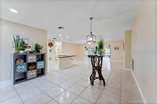 dining room - 344 CROSSWINDS DR, PALM HARBOR