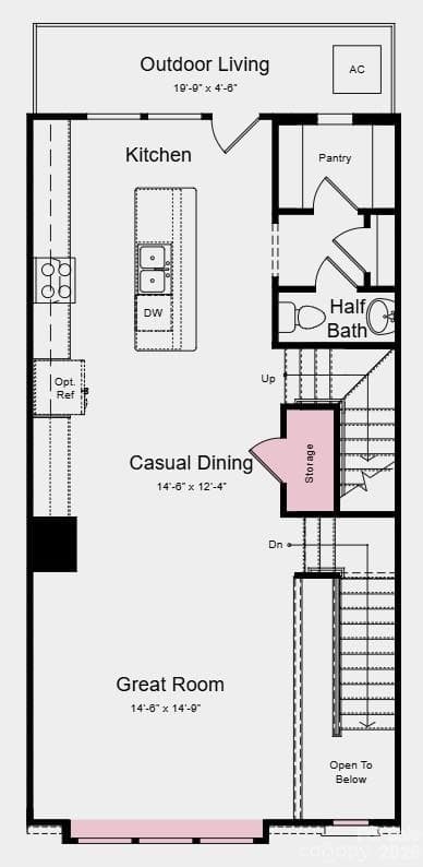 Additional Highlights include: Shower ledge at primary bathroom and storage at second floor. - 2021 Hawksworth Lane, Charlotte