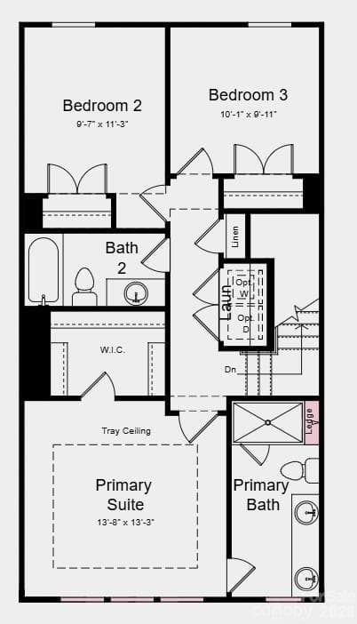 Additional Highlights include: Shower ledge at primary bathroom and storage at second floor. - 2021 Hawksworth Lane, Charlotte