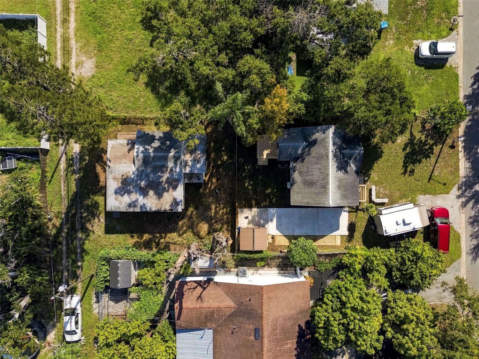 erial view showing both residences - 3939 45TH AVE N, ST PETERSBURG