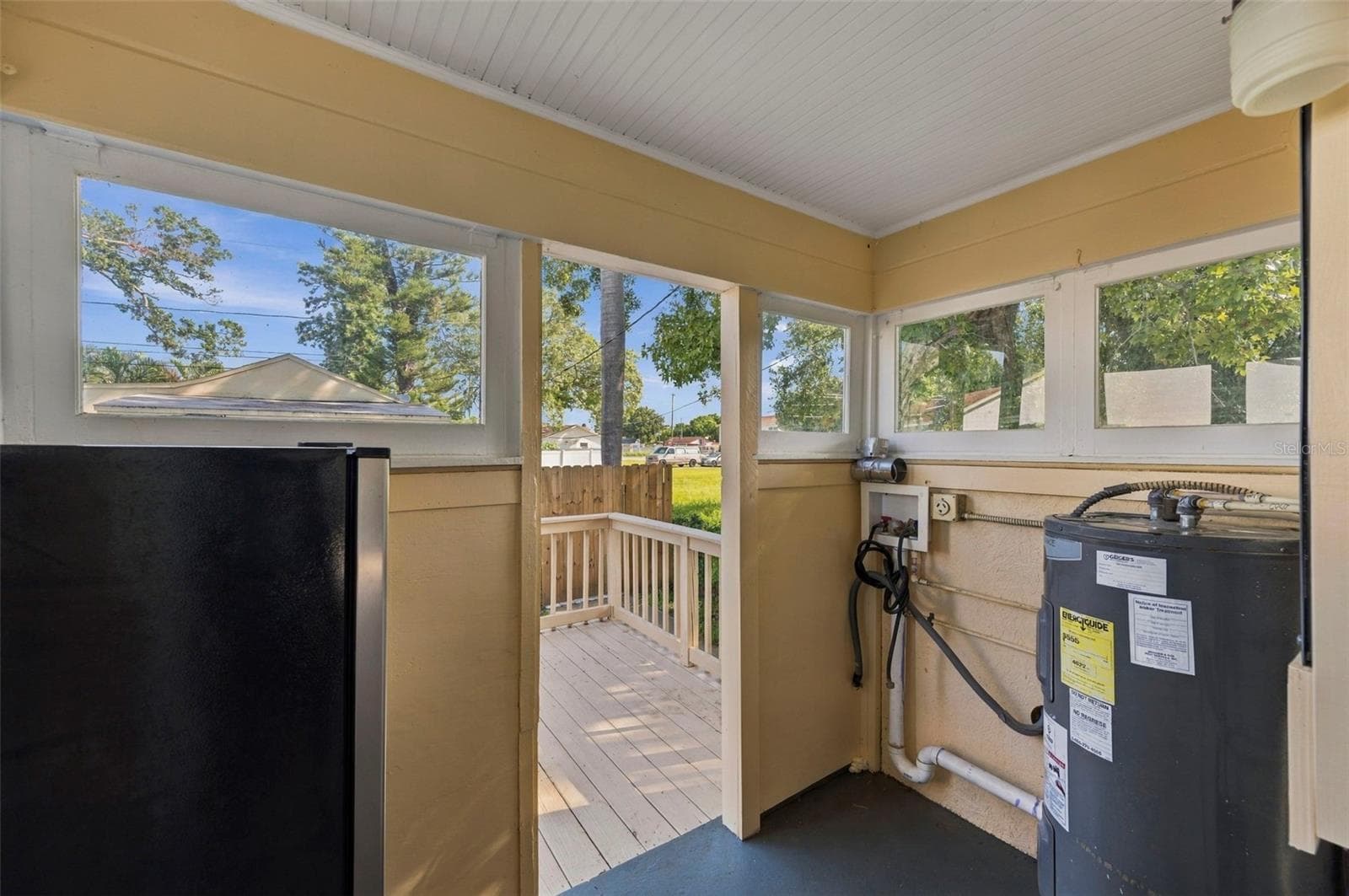 Front residence – enclosed rear laundry area - 3939 45TH AVE N, ST PETERSBURG
