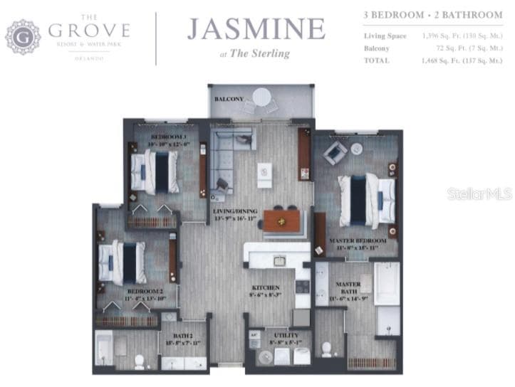 Condo - Hotel at 14501 GROVE RESORT AVE #2608, WINTER GARDEN, photo 16 of 16