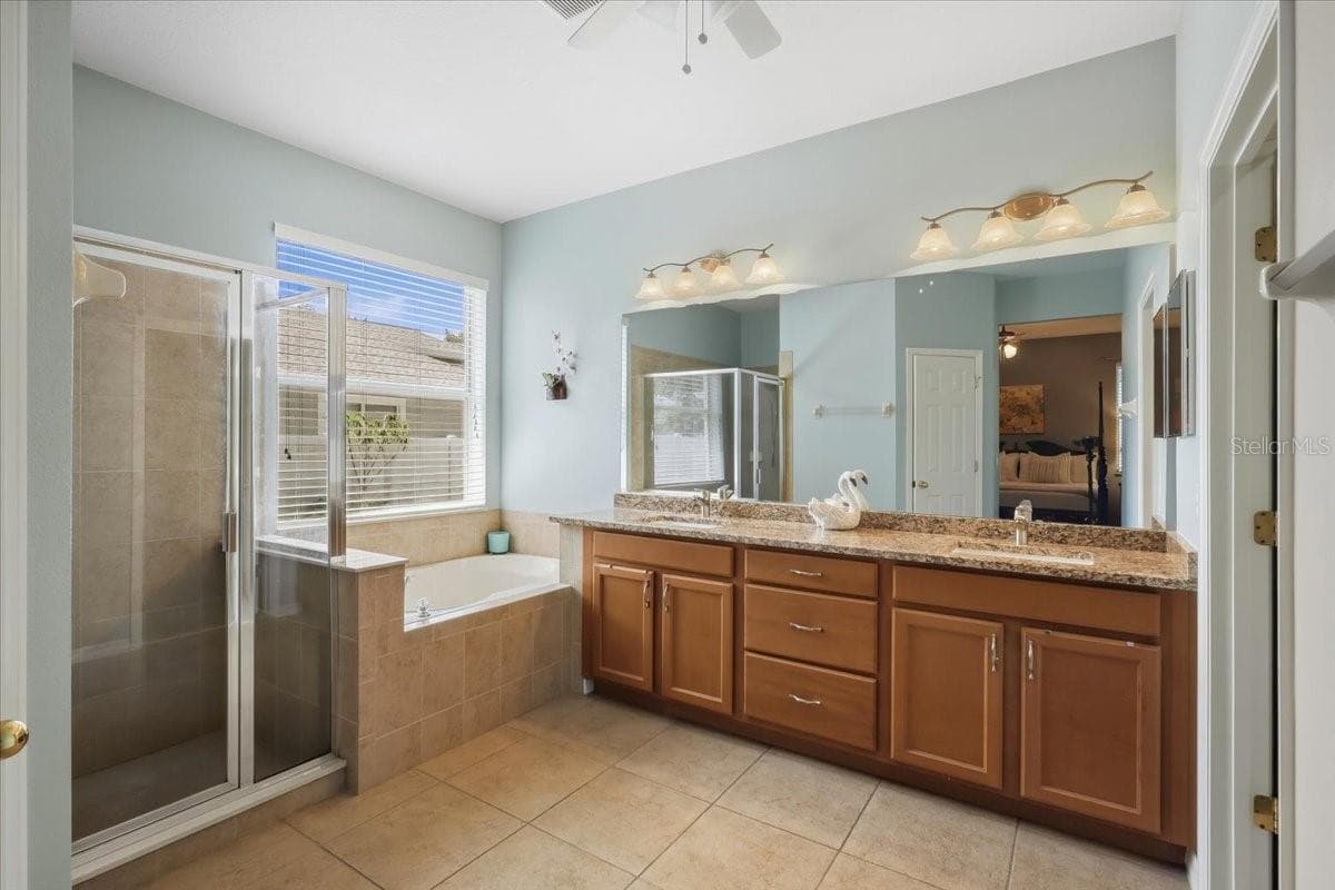 Primary Bathroom - 145 SADDLEBROOK WAY, DELAND