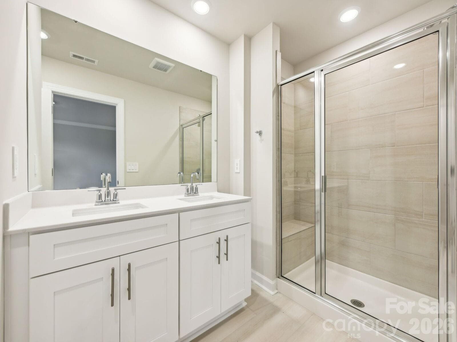 Photos are not of the actual home, but are photos of the builder home with same floorplan with - 8232 Hidden Springs Trail, Charlotte