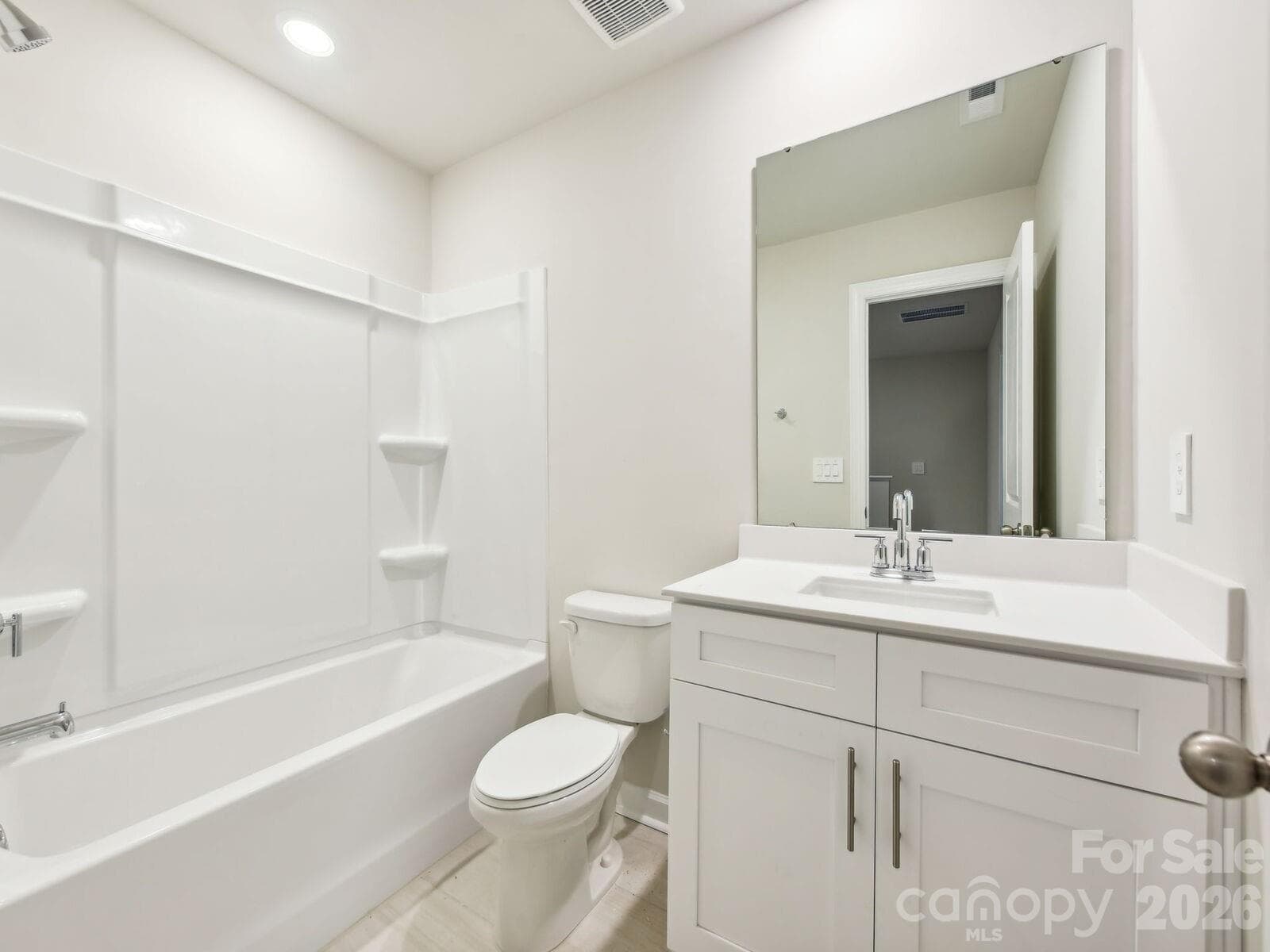 Photos are not of the actual home, but are photos of the builder home with same floorplan with - 8232 Hidden Springs Trail, Charlotte