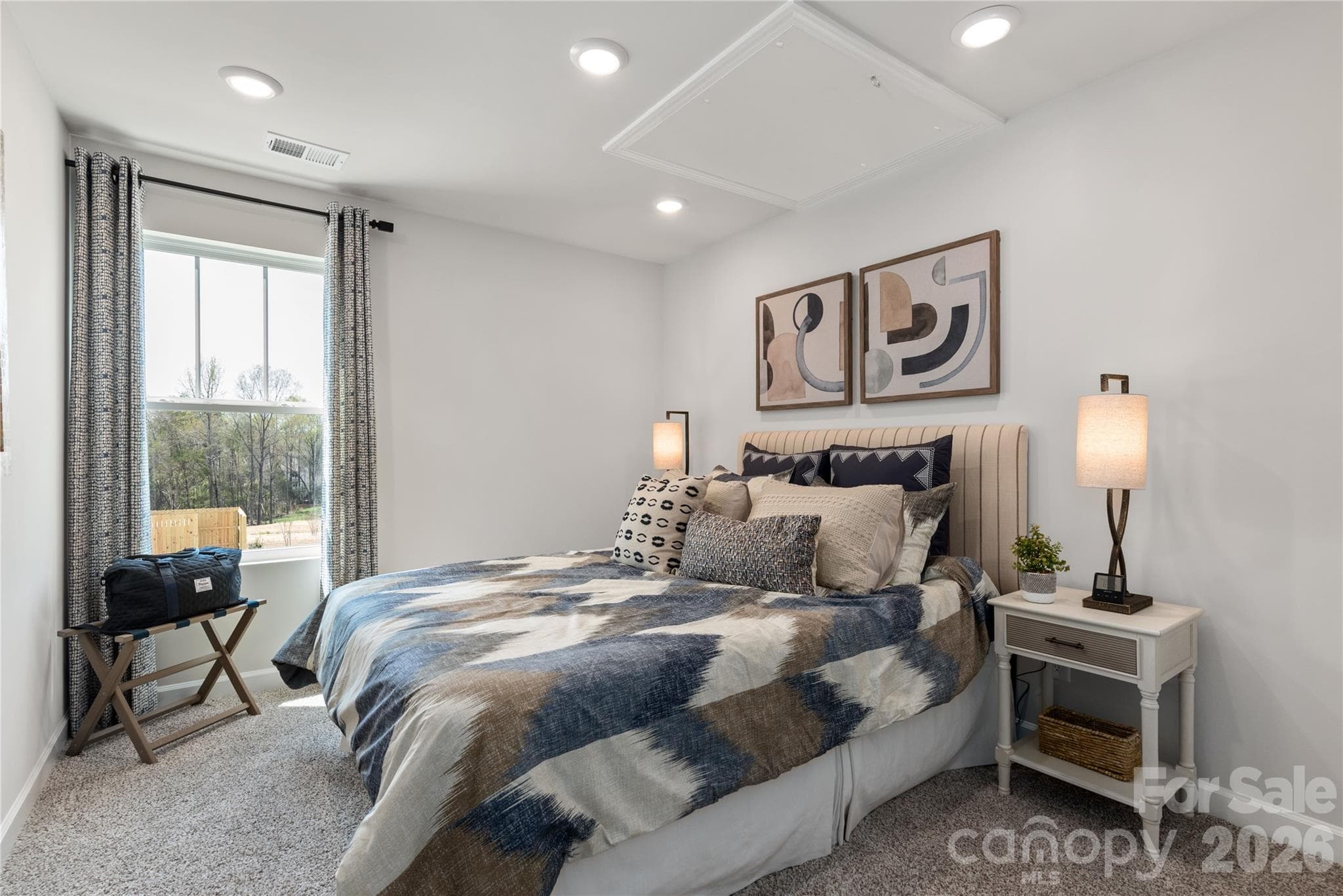Photos are not of the actual home, but are photos of the builder home with same floorplan with - 8232 Hidden Springs Trail, Charlotte