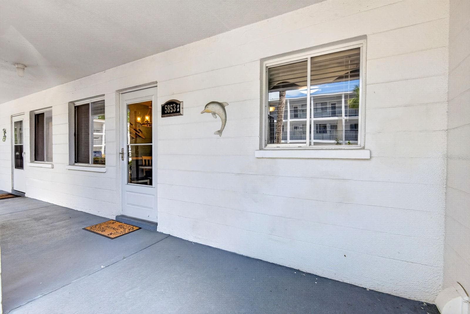 Front Door - 5853 PALM LN #B7, BRADENTON