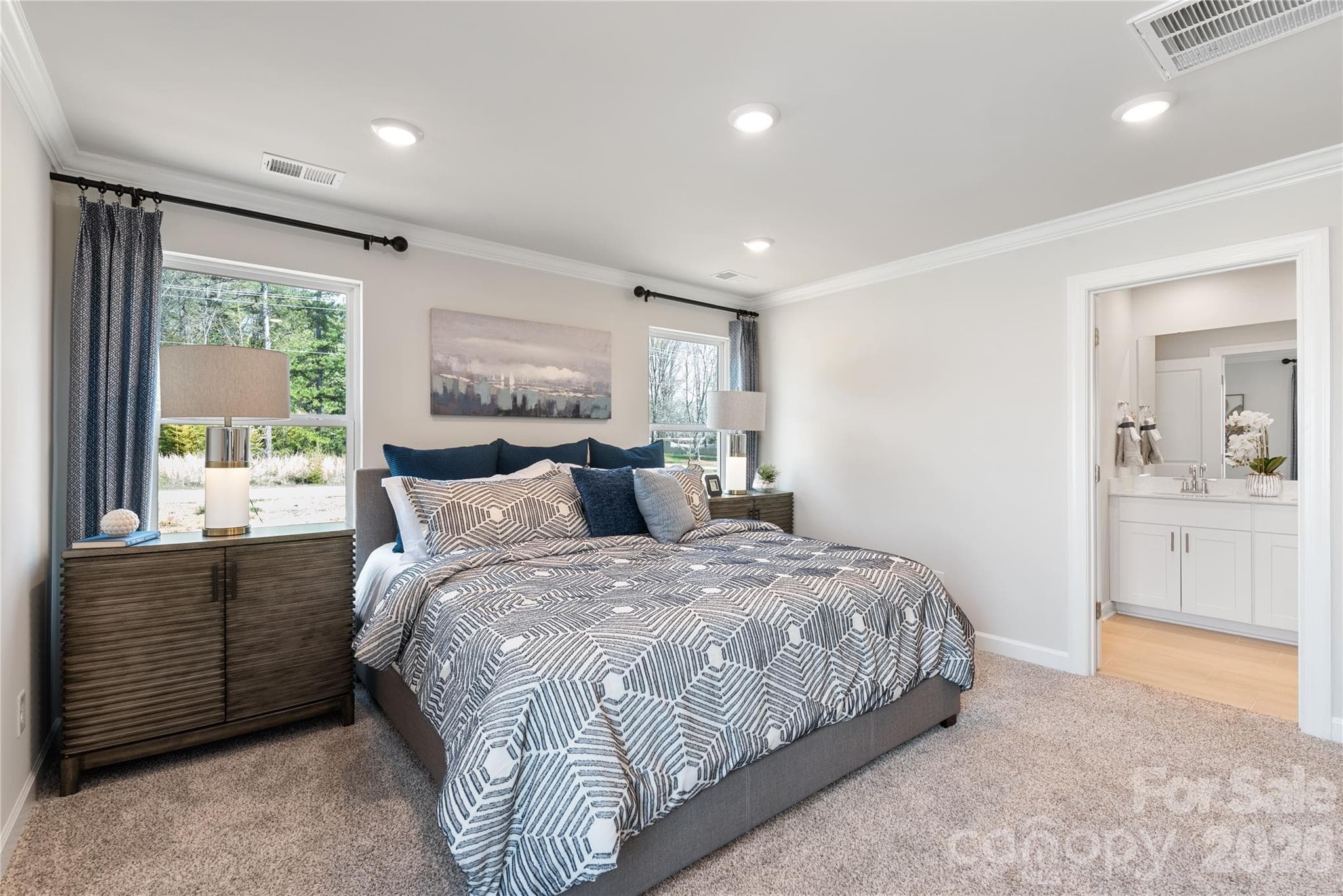 Photos are not of the actual home, but are photos of the builder home with same floorplan - 8224 Hidden Springs Trail, Charlotte