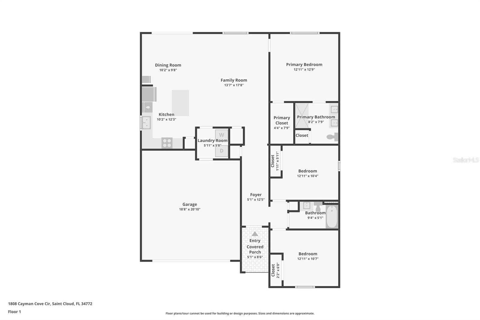 Single Family Residence at 1808 CAYMAN COVE CIR, ST CLOUD, photo 48 of 48