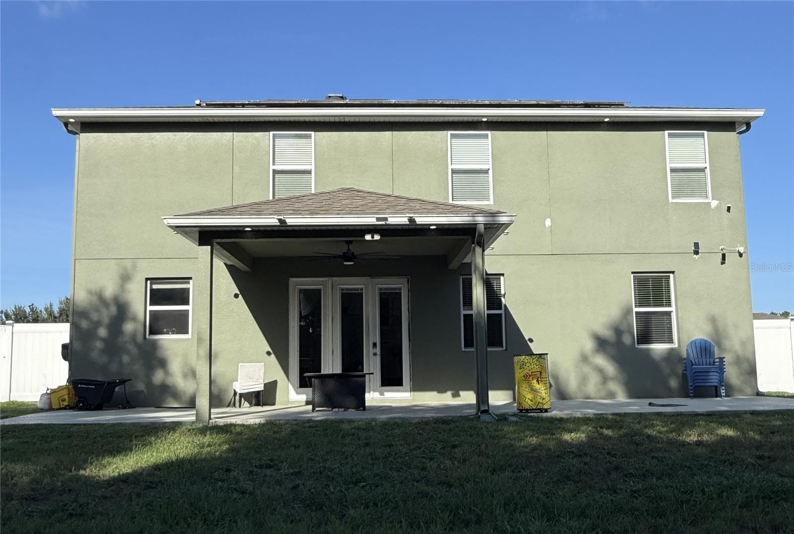 Rear Exterior - 1340 LAKE BATON DR, DELTONA