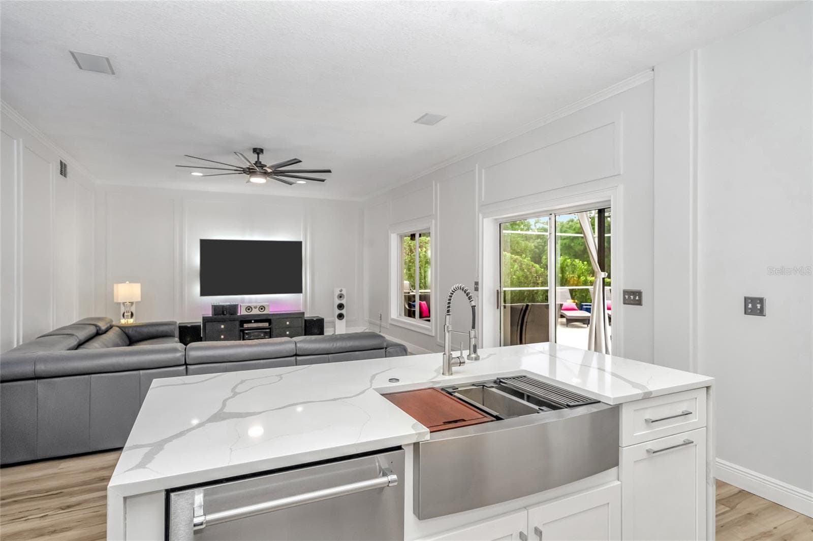 Kitchen/Family Room - 16214 MUIRFIELD DR, ODESSA