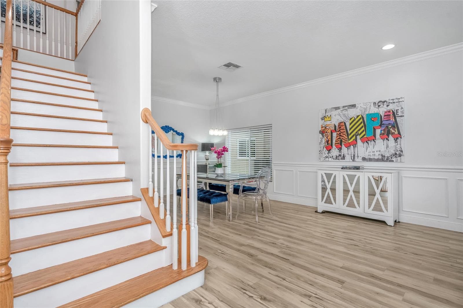 Staircase - 16214 MUIRFIELD DR, ODESSA