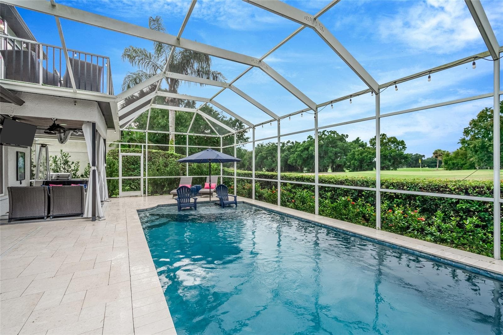 Pool/Golf Course View - 16214 MUIRFIELD DR, ODESSA