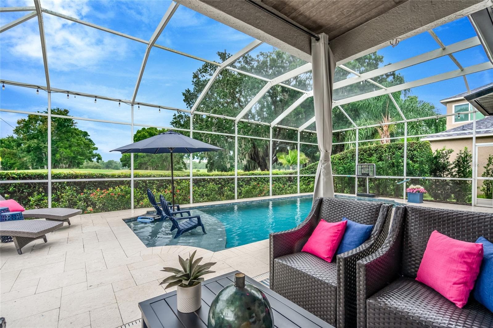 Pool/Golf Course View - 16214 MUIRFIELD DR, ODESSA