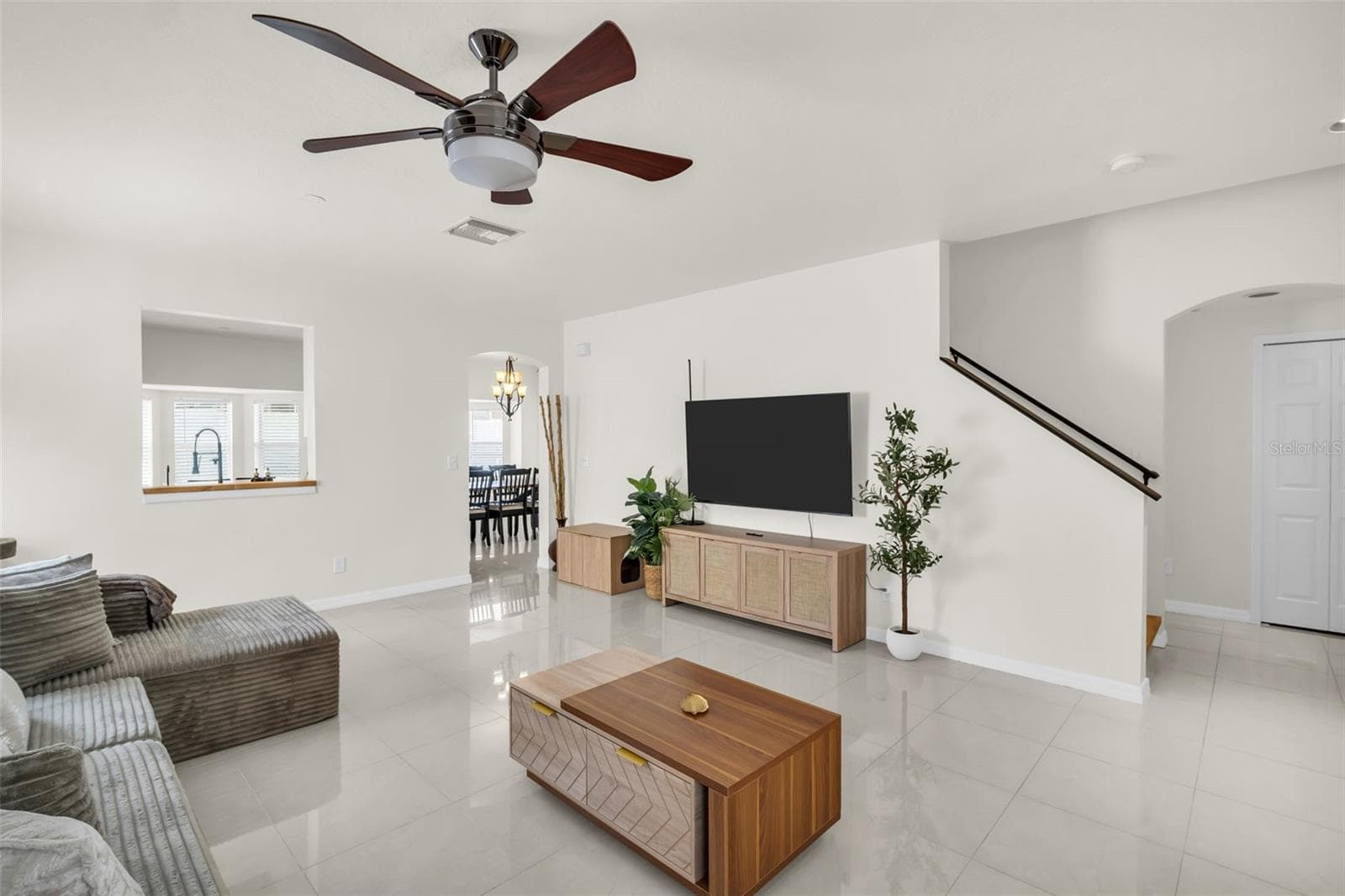 Living Room - 13028 TERRACE SPRINGS DR, TEMPLE TERRACE