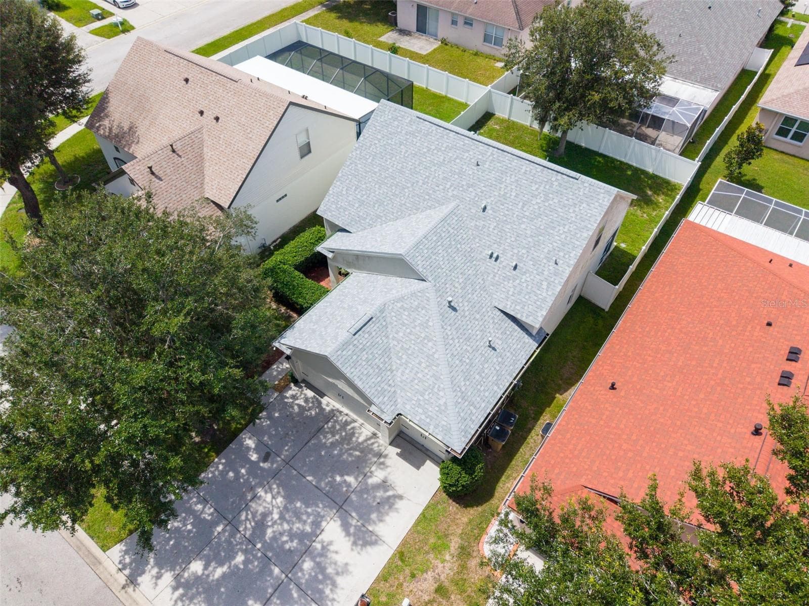 Aerial View - 13028 TERRACE SPRINGS DR, TEMPLE TERRACE