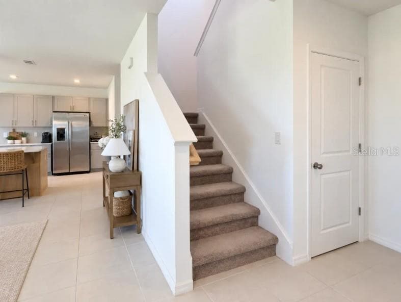 Staircase to the upstairs - 5357 TUSCANY LN, DAVENPORT