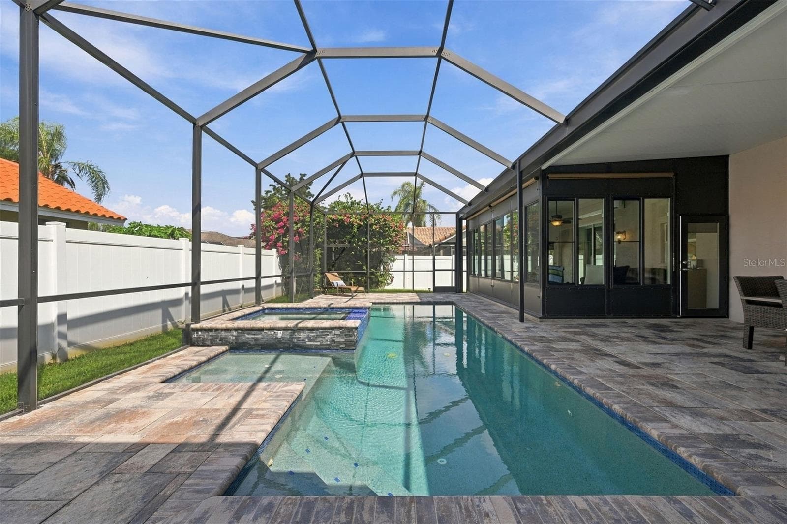 Pool, spa and sunroom built in 2019 - 2966 HILLCREEK CIR S, CLEARWATER
