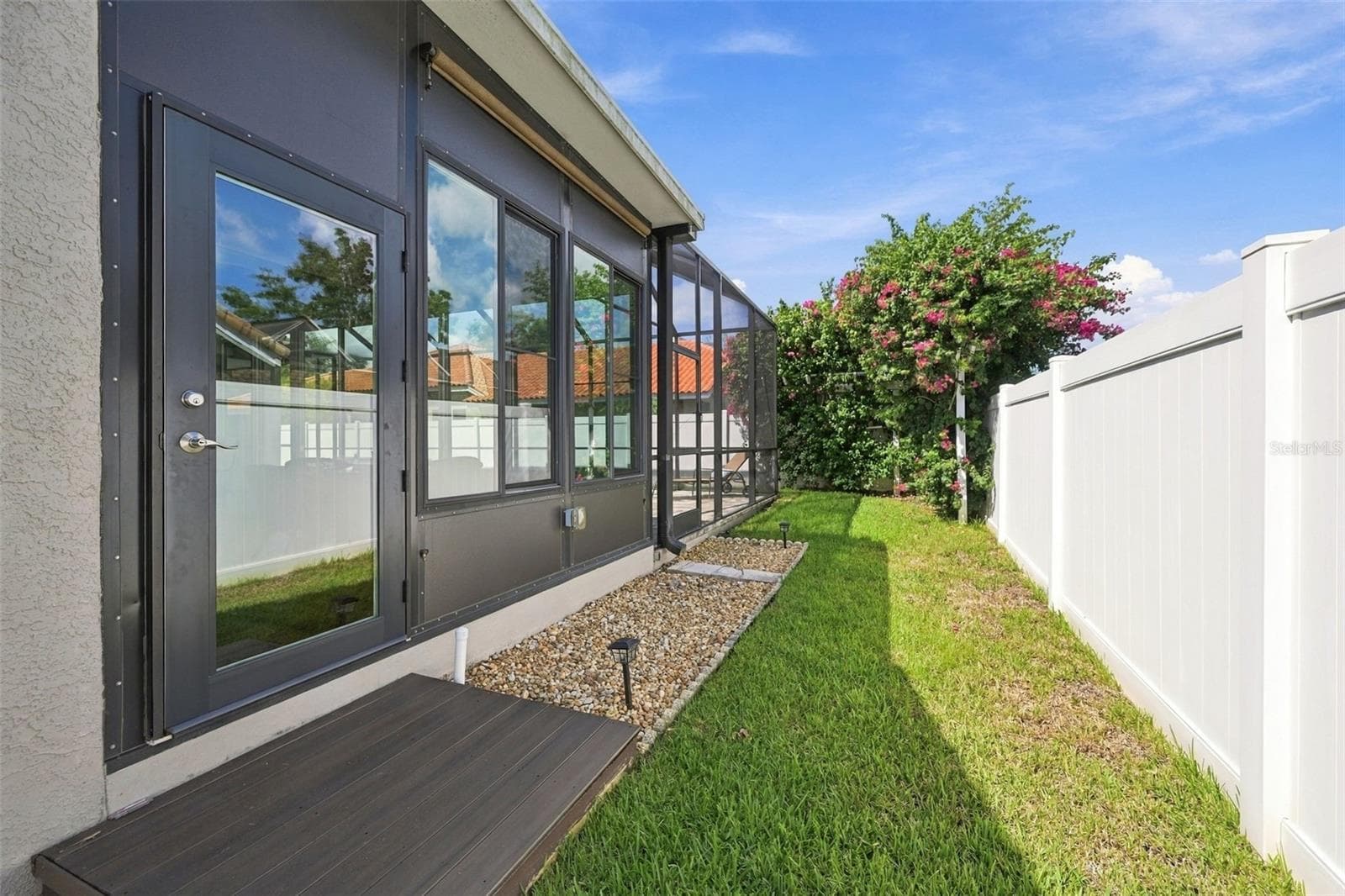 Entrance into sunroom - 2966 HILLCREEK CIR S, CLEARWATER