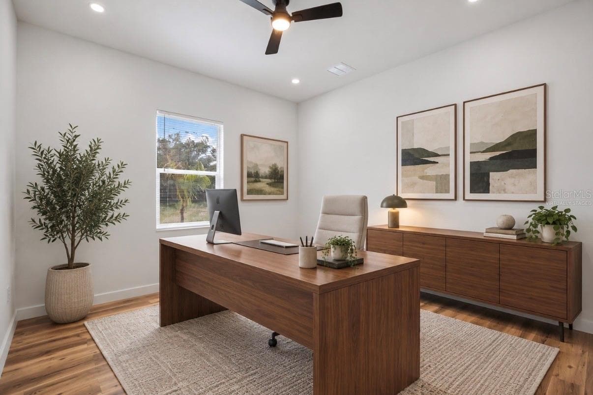 Virtually staged bonus room - 611 ELM ST, SAFETY HARBOR