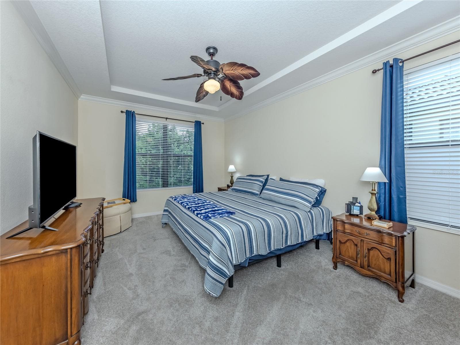 Master Bedroom with Tray Ceiling - 20702 CAPELLO DR, VENICE