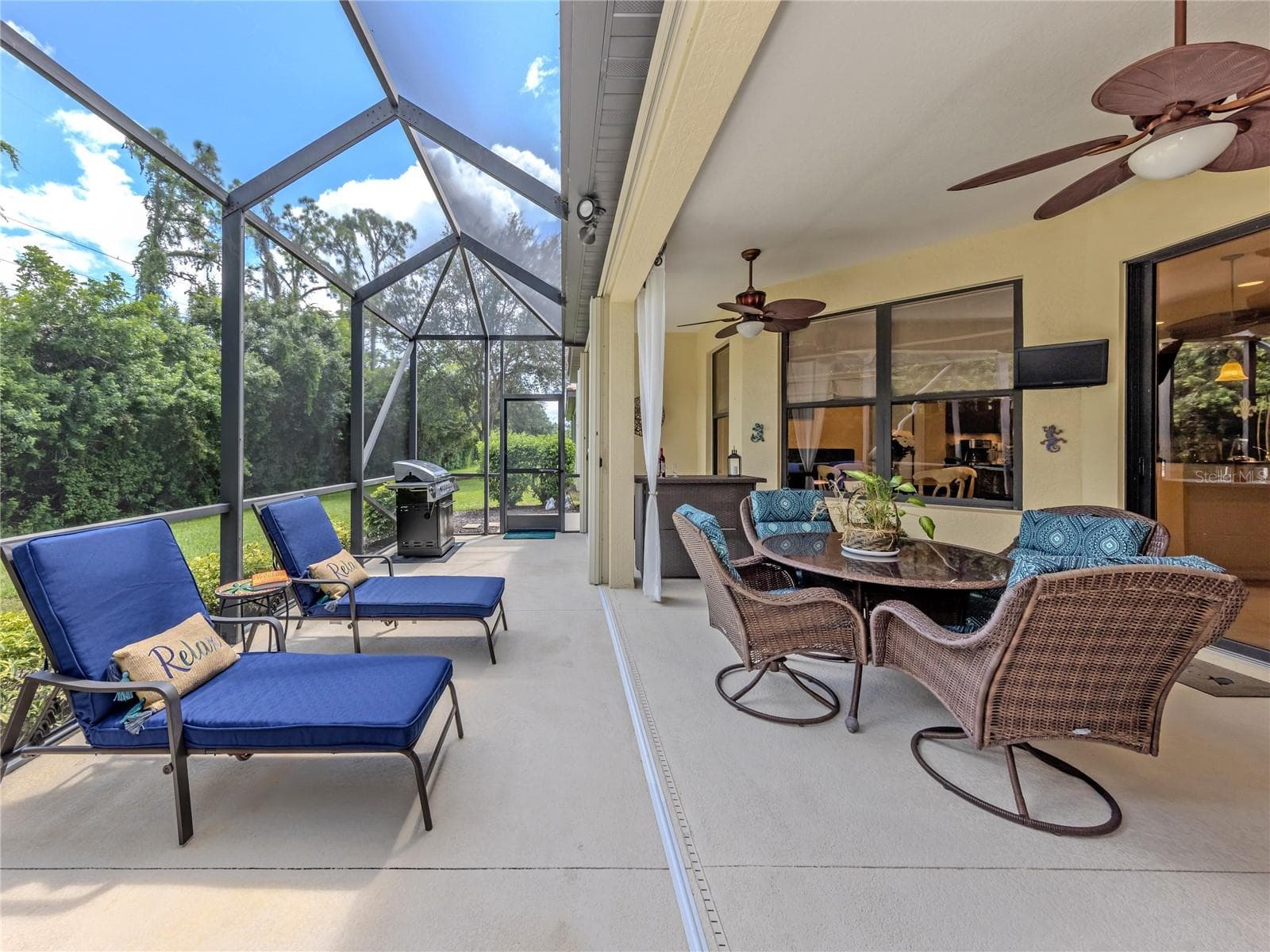 Extended Lanai with covered area - 20702 CAPELLO DR, VENICE