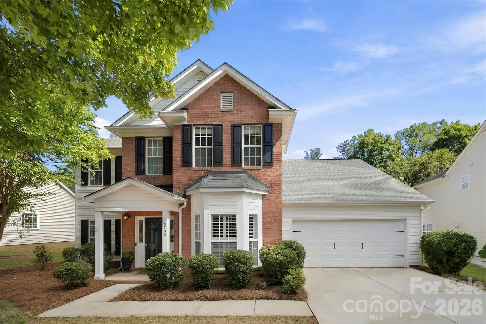 Front view - 8709 Ellington Park Drive, Charlotte