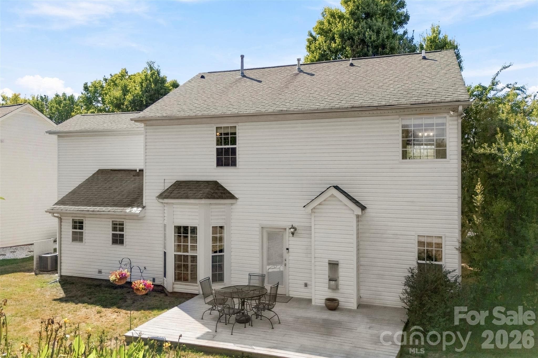 Rear view - 8709 Ellington Park Drive, Charlotte