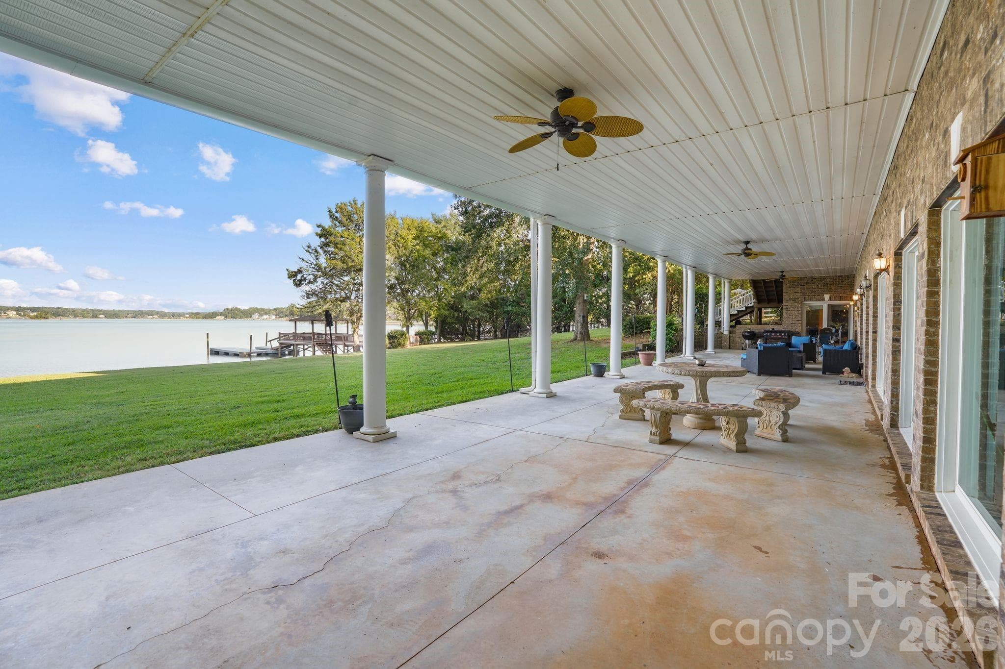 Basement porch - 2159 Mingus Lane, York