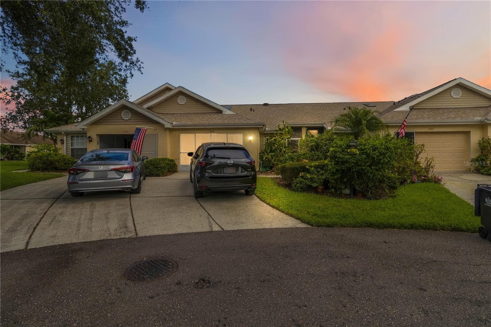 Evening views and surroundings - 1002 NICENE CT #47, SUN CITY CENTER