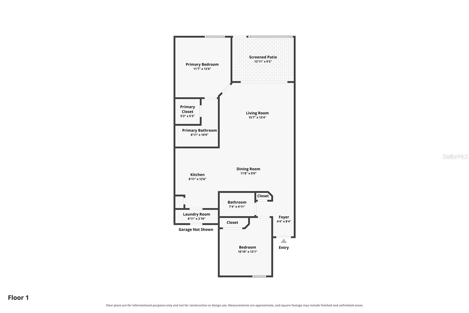 Floor Plan - 1002 NICENE CT #47, SUN CITY CENTER