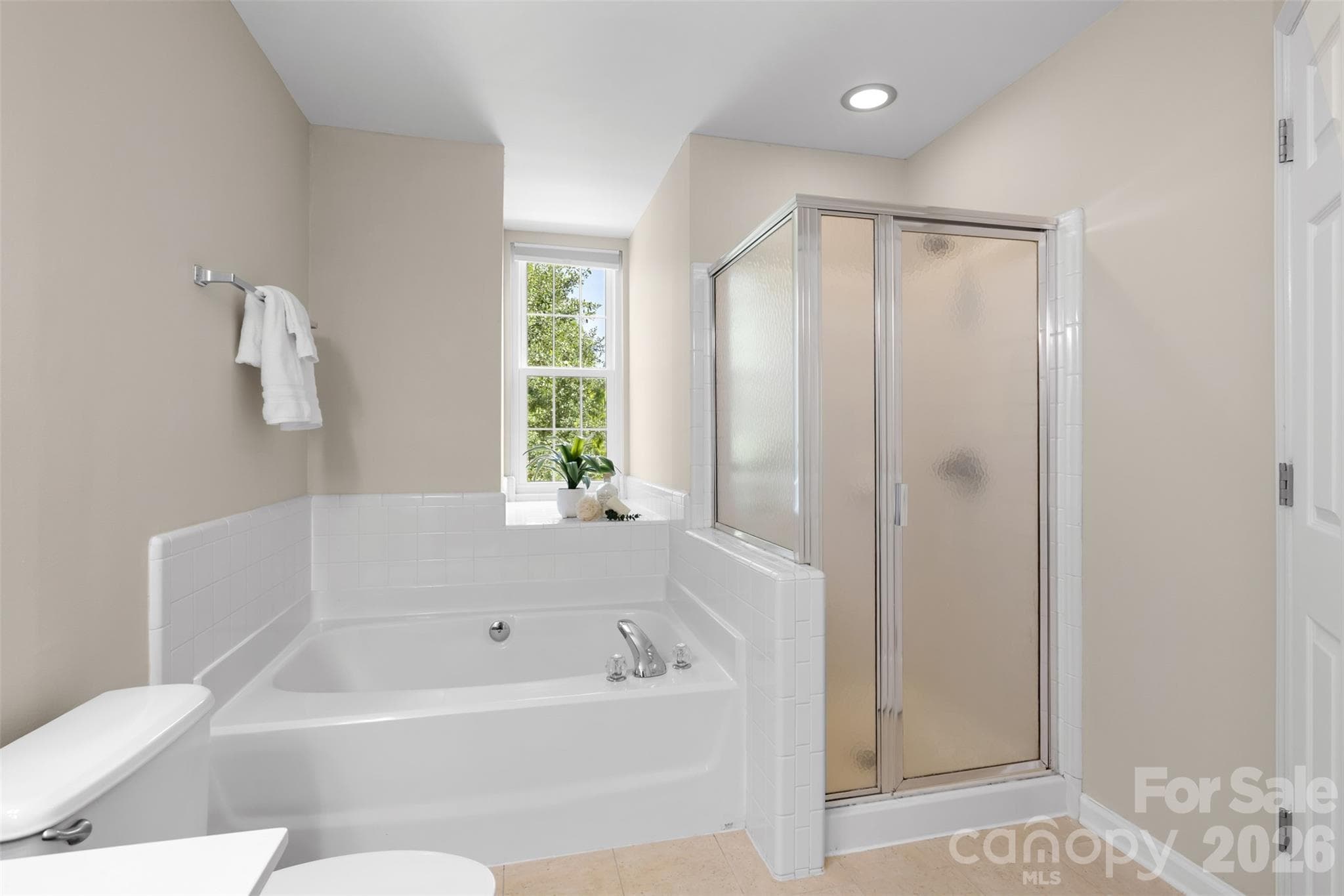 Soaking Tub and Walk-in Shower - 6818 Millingden Court, Charlotte