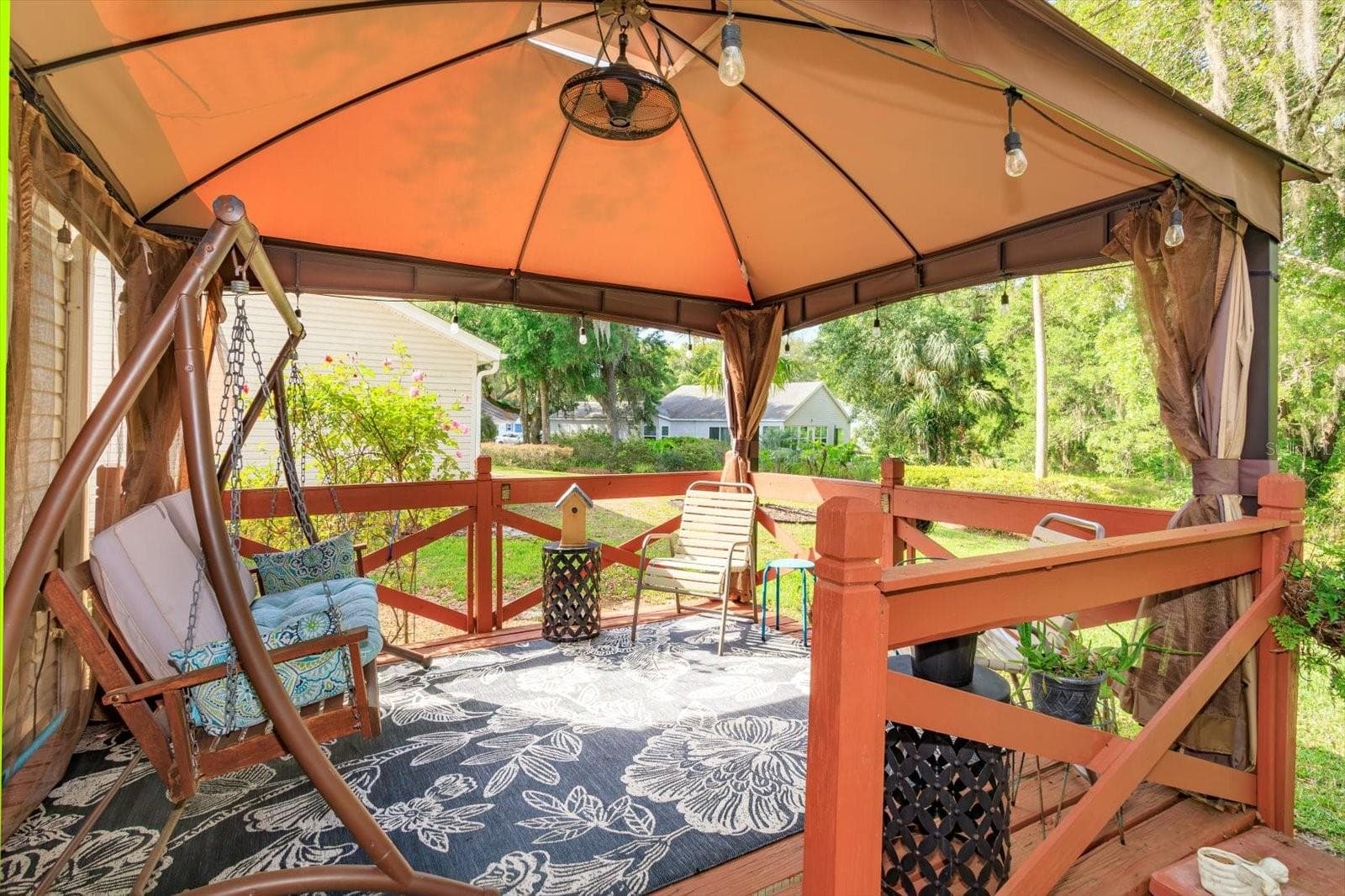Gazebo just off the office / den - 25845 GLEN EAGLE DR, LEESBURG