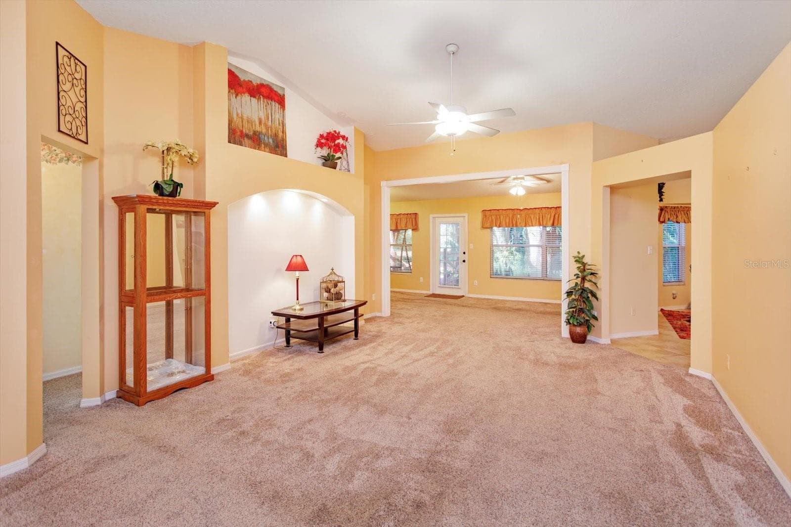 Great room looking toward Den/Office - 25845 GLEN EAGLE DR, LEESBURG